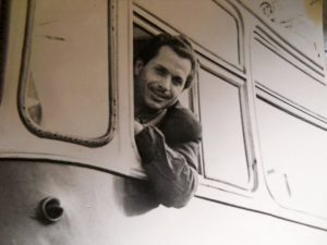 La bordul troleibuzului nr. 3, în anul 1959...
