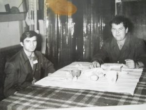 În Cartierul Apărătorii Patriei, Bucureşti, în 1984...